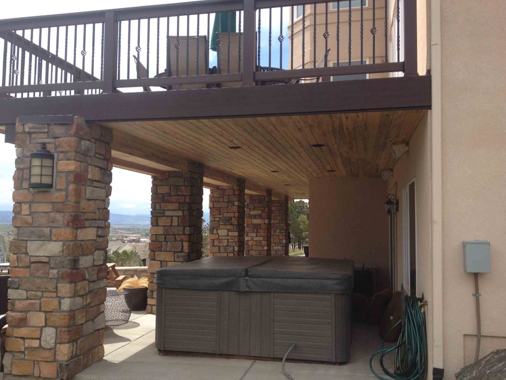 Custom Deck with railing
